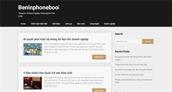 Desktop Screenshot of beninphonebook.com